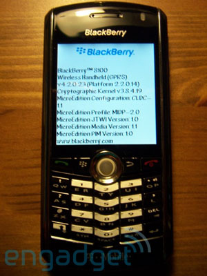 BlackBerry 8100 Pearl